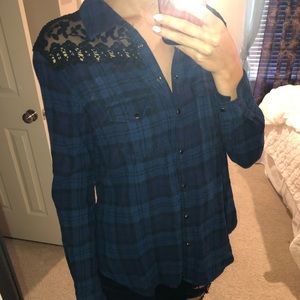 Garage button up shirt